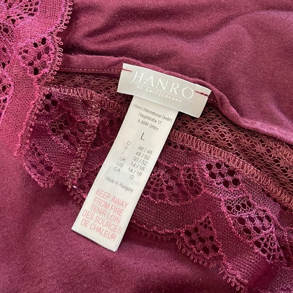HANRO  LACE CHEMISE - Picture 5 of 6